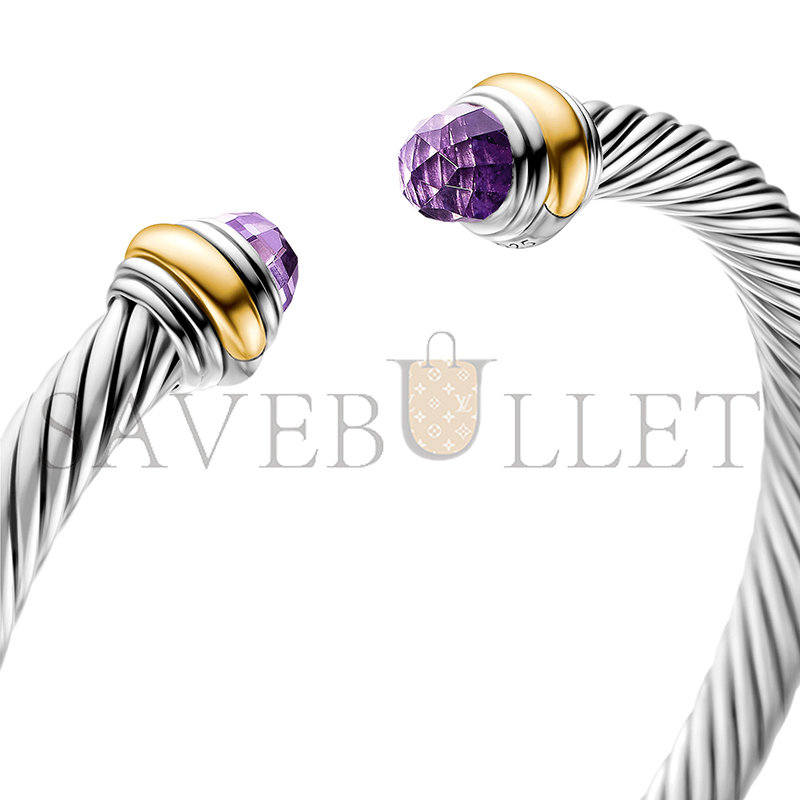 dau1d Yvrm*n classic cable bracelet 5mm b12381 s4aam
